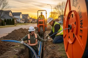 fibra óptica de Hanlet Fibra